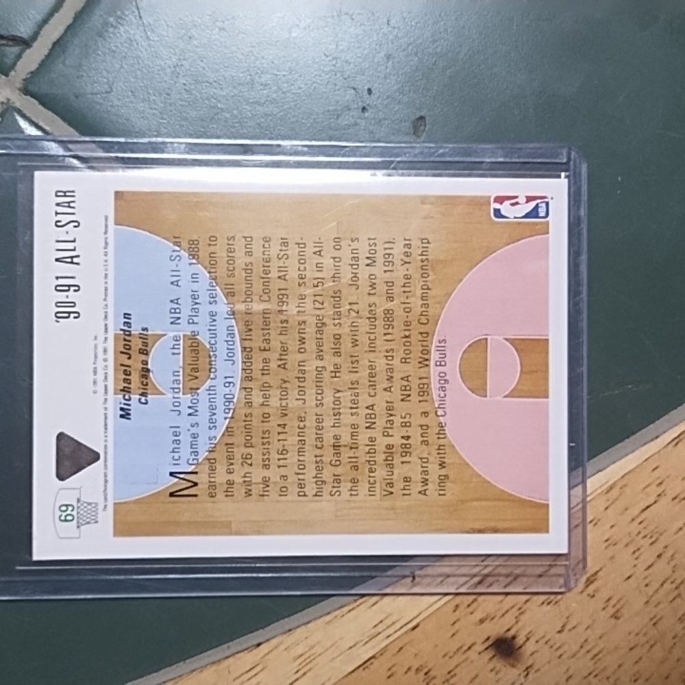 Pristine Condition Michael Jordan Basketball Card… - image 2